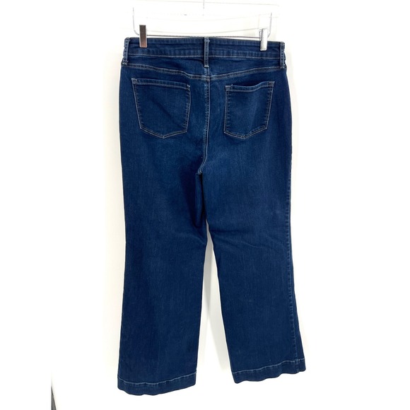 NYDJ Teresa Trouser Jeans Wide Leg LIFT x TUCK - Picture 3 of 9